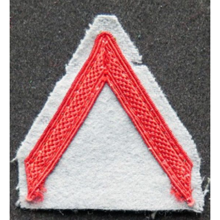 Galon de 1° Classe PDL sur tissu bleu clair