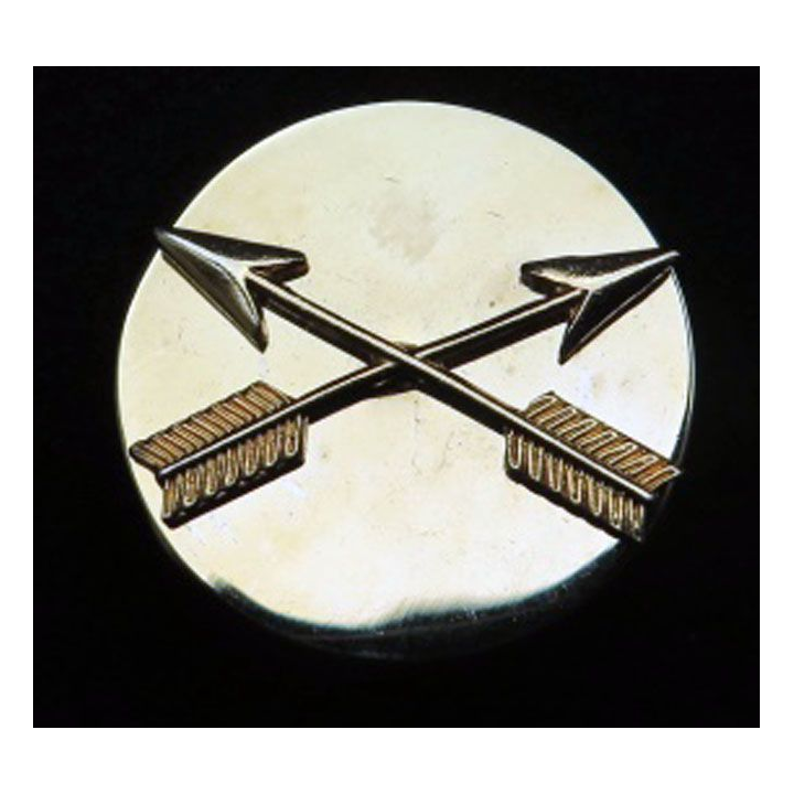 insigne métallique de col d'officier de la US First special service force
