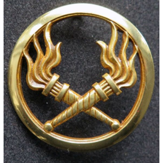 Insigne de béret Service des Essences fabricant Coinderoux Paris SEA