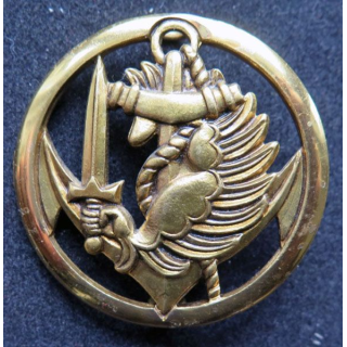 insigne de béret des commandos parachutistes coloniaux Coinderoux