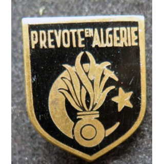 écu de la prévôté en Algérie de fabrication Drago