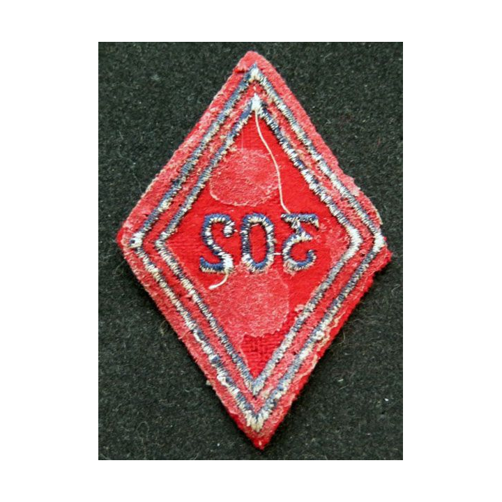 LOSANGE DE BRAS MODÈLE 45 : 302° groupement d'artillerie troupe
