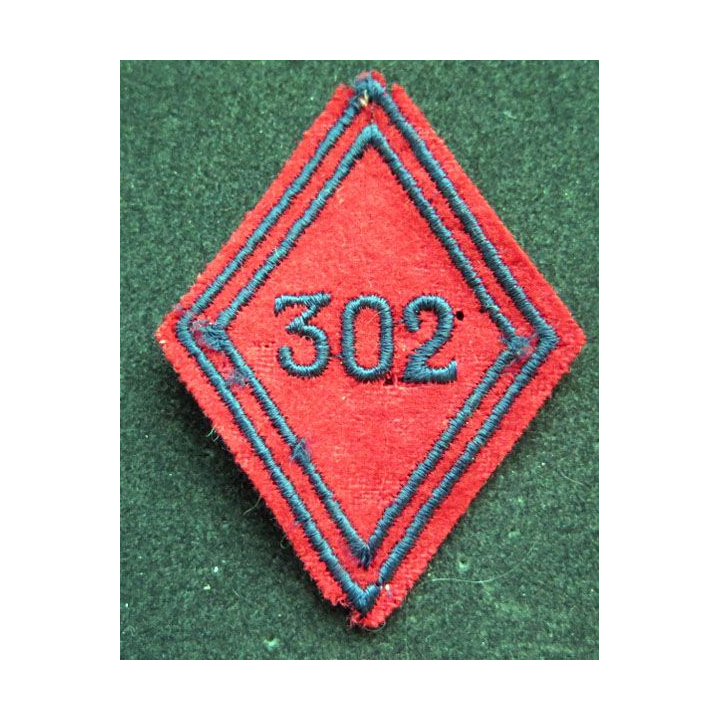 LOSANGE DE BRAS MODÈLE 45 : 302° groupement d'artillerie troupe