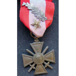 Croix guerre théâtres opérations extérieures palme étoile bronze TOE