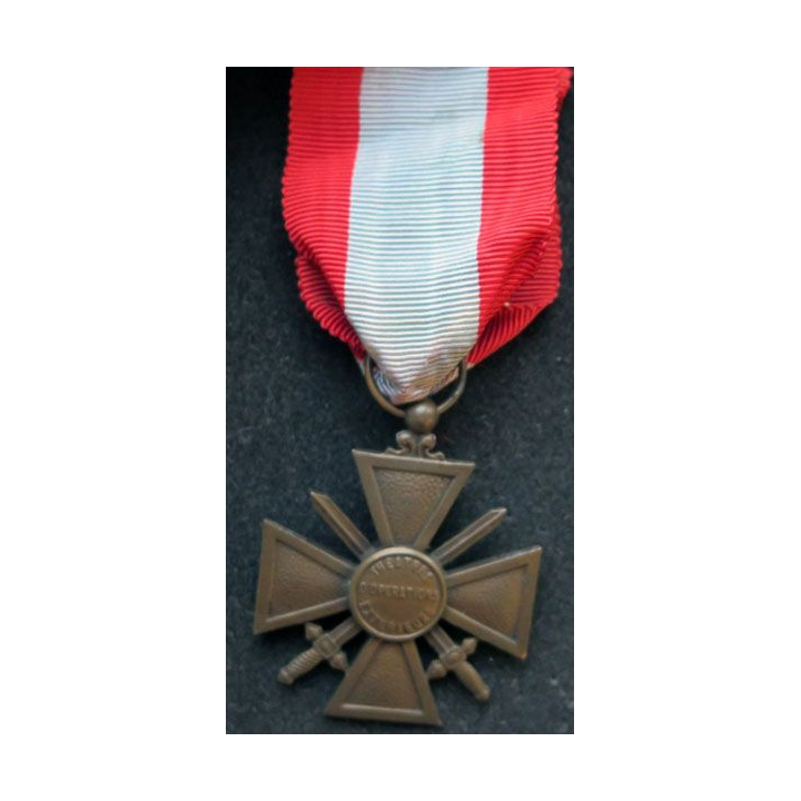 Croix guerre théâtres opérations extérieures palme étoile bronze TOE