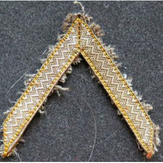 Galon de sergent tissu doré 