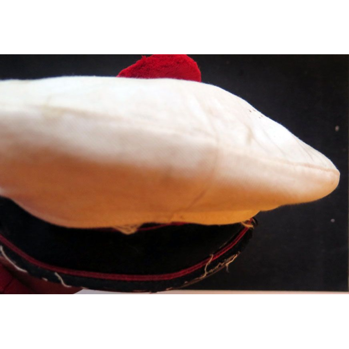 Bachi de marin avec coiffe blanche et pompon taille 54 matriculé 