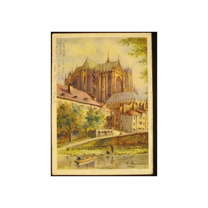 METZ - LA CATHÉDRALE PEINTE PAR BURNER