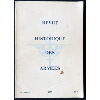 Revue historique de l'armée - 1977 - 4° année N° 1 - F011