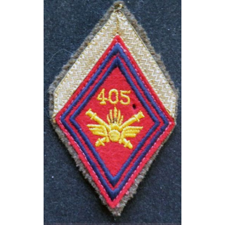 LOSANGE sergent PDL du 405° régiment d'artillerie antiaérienne