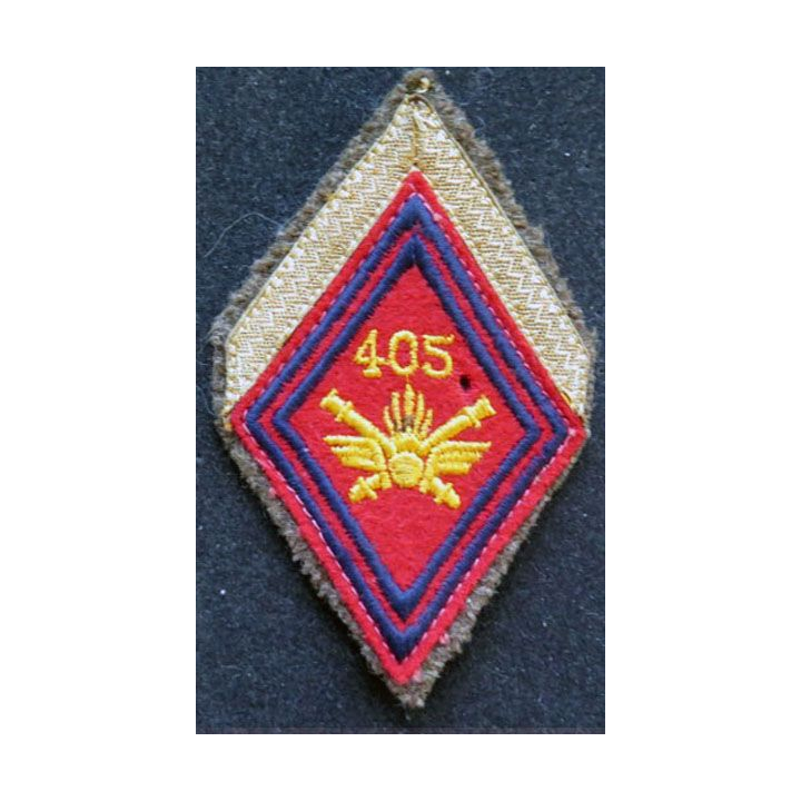 LOSANGE sergent PDL du 405° régiment d'artillerie antiaérienne
