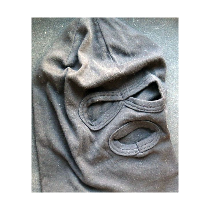 Cagoule noire de protection des forces spéciales de la police russe