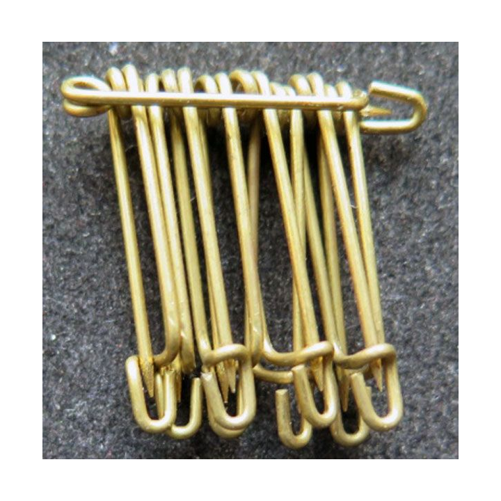 MILITARIA : lot de 9 épingles longueur 2 cm