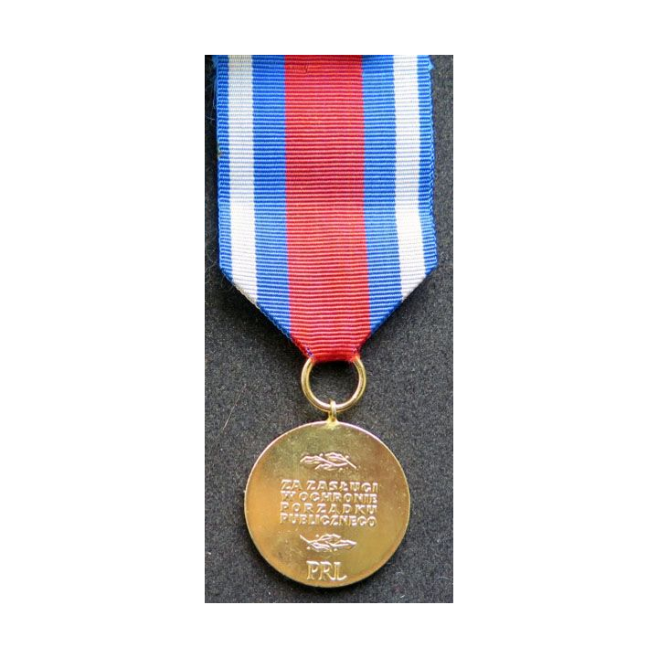 POLOGNE médaille polonaise Za zastuci wocrhronie porzadku publicznego