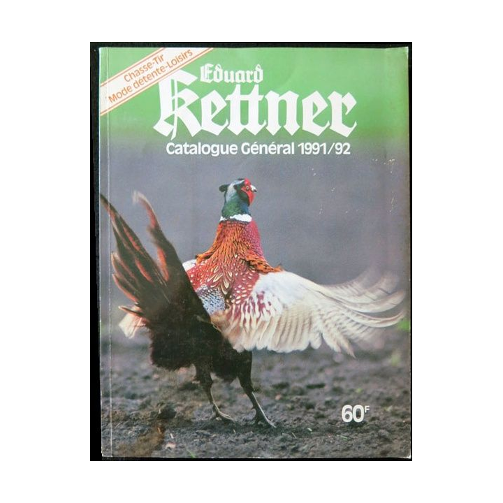 Catalogue Kettner année 1991 - 1992