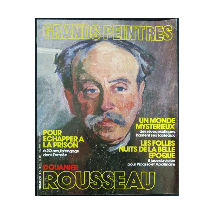 Les grands peintres N° 15  Douanier Rousseau Magazine sur la peinture - F012