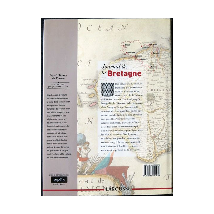 Journal de la Bretagne collection J. Marseille aux éditions - F013