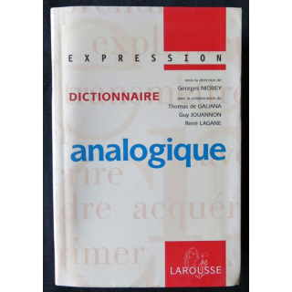 Dictionnaire analogique écrit par Georges Niobey aux éditions Larousse - F013