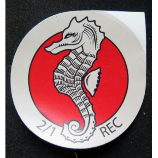 1° REC : Autocollant du 2° escadron du 1° régiment étranger cavalerie