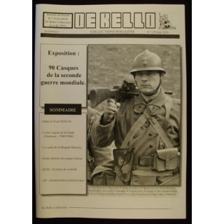 DE BELLO COLLECTIONS MAGAZINE N°129 JUIN 2010