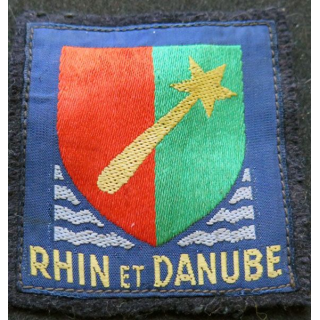 Insigne tissu RHIN ET DANUBE