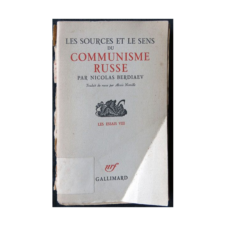 Signification du marxisme (1949) écrit par H.C Desroches aux éditions Ouvrières - F010