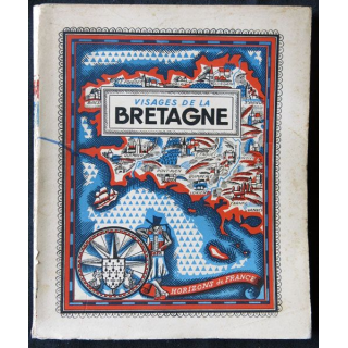 Visages e la Bretagne écrit par Camille Vallaud aux éditions Horizons de France - F013