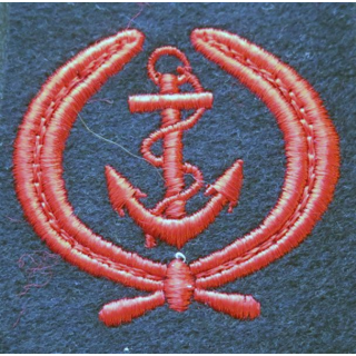 Insigne de casquette ou de tricorne de la marine nationale