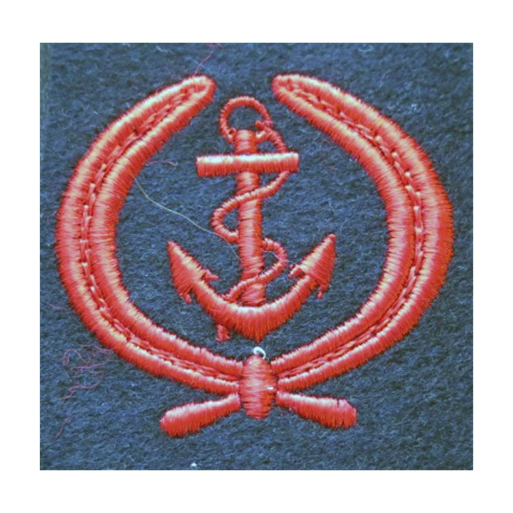 Insigne de casquette ou de tricorne de la marine nationale