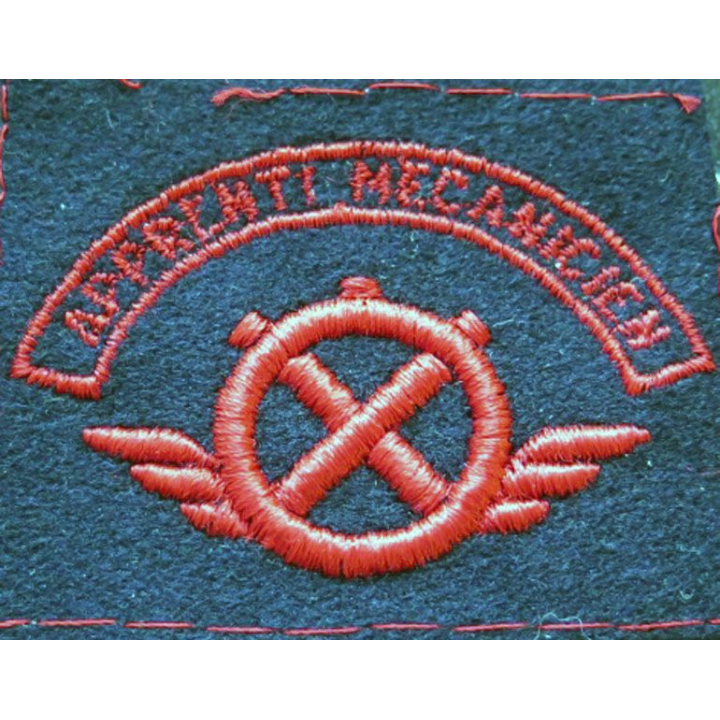Insigne de spécialité d'apprenti mécanicien de la marine nationale