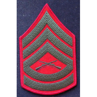 USA : galon de combat de sergent 1° Classe Marine Corps