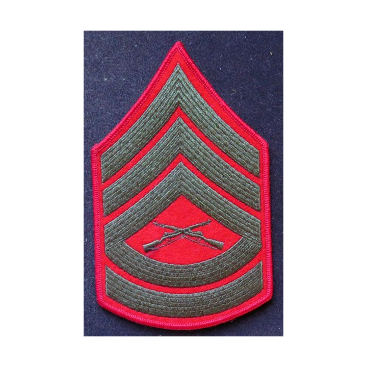 USA : galon de combat de sergent 1° Classe Marine Corps