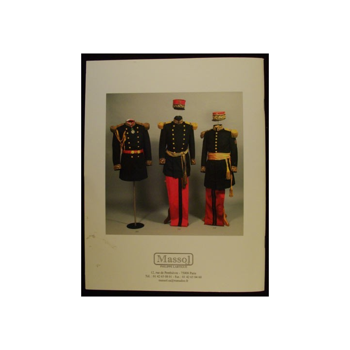 Catalogue MASSOL Philippe Lartigue 20 AVRIL 2005collections diverses
