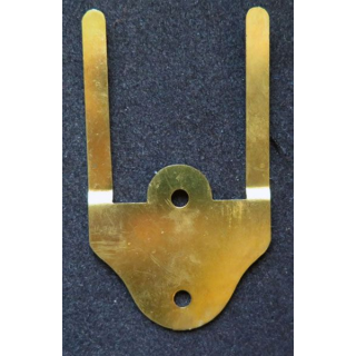 pièce métallique de support de casquette d'officier de marine ou de l'air