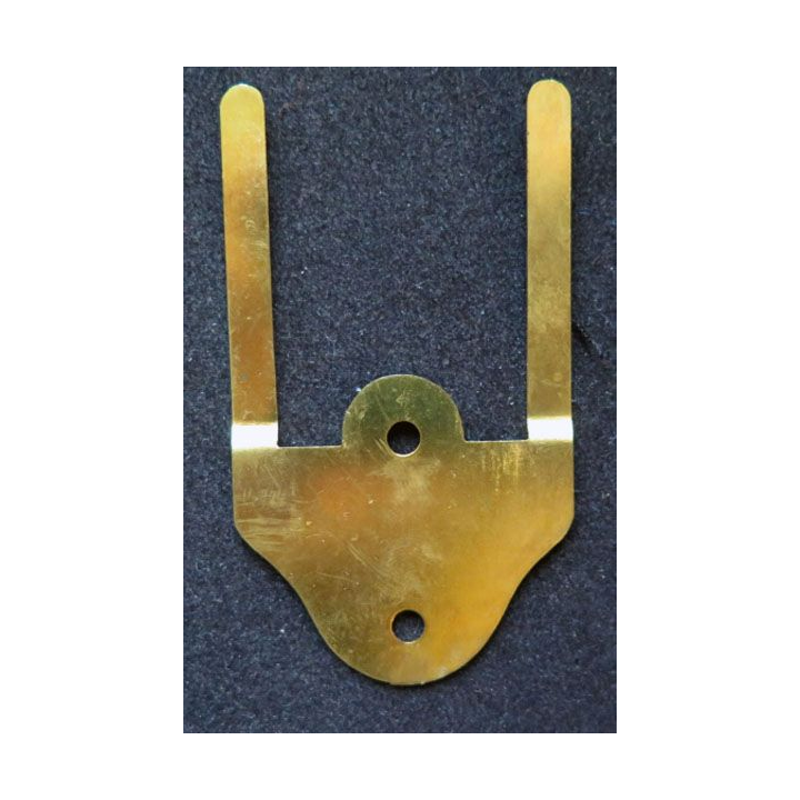 pièce métallique de support de casquette d'officier de marine ou de l'air