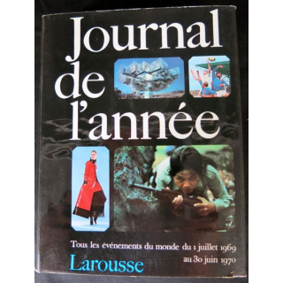 Journal de l'année 1970 - 1971  aux éditions Larousse - F014