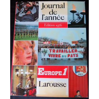 Journal de l'année édition 1976 aux éditions Larousse - F014