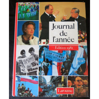 Journal de l'année édition 1982 aux éditions Larousse - F014