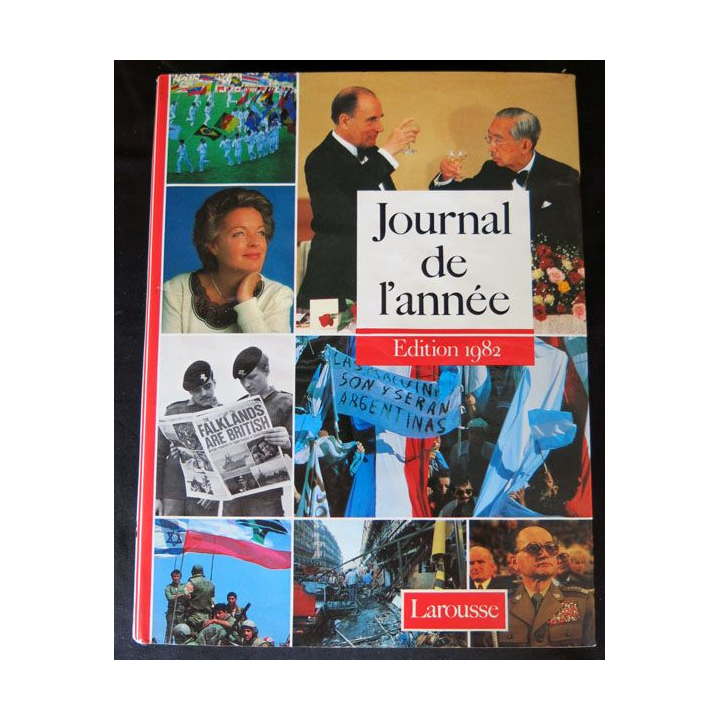 Journal de l'année édition 1982 aux éditions Larousse - F014