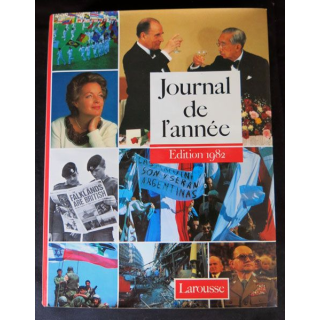 Journal de l'année édition 1982 aux éditions Larousse - F014