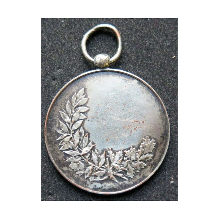 FRANCE : Médaille de la république française en bronze argenté sans ruban 