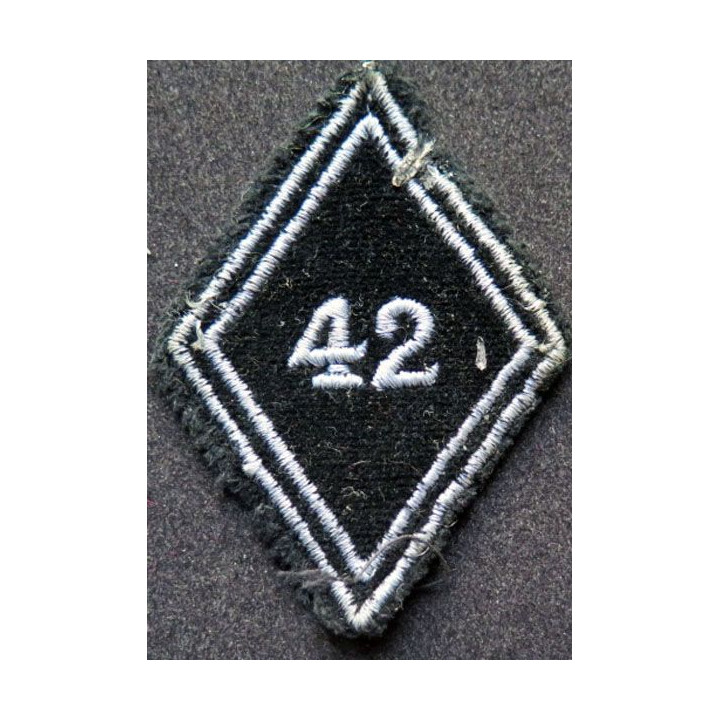 LOSANGE DE BRAS MODÈLE 45 : 42° régiment de transmissions troupe