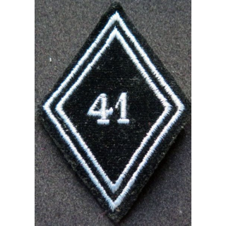 LOSANGE DE BRAS MODÈLE 45 : 41° régiment de transmissions troupe