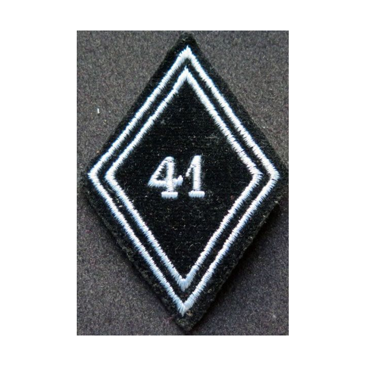 LOSANGE DE BRAS MODÈLE 45 : 41° régiment de transmissions troupe