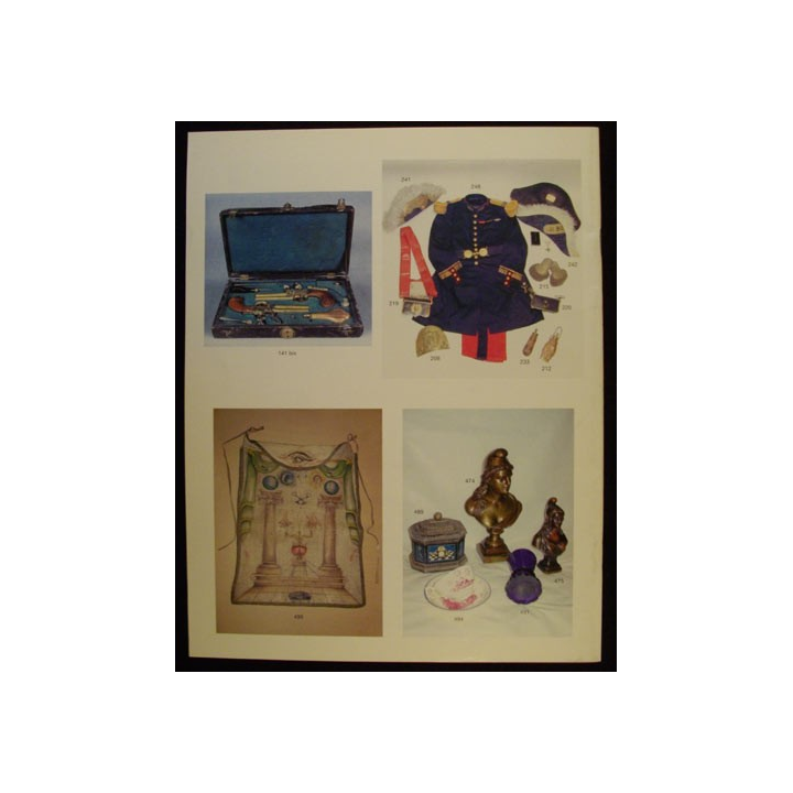 Catalogue illustré armes, épées, décorations, ordres franc-maçonnerie