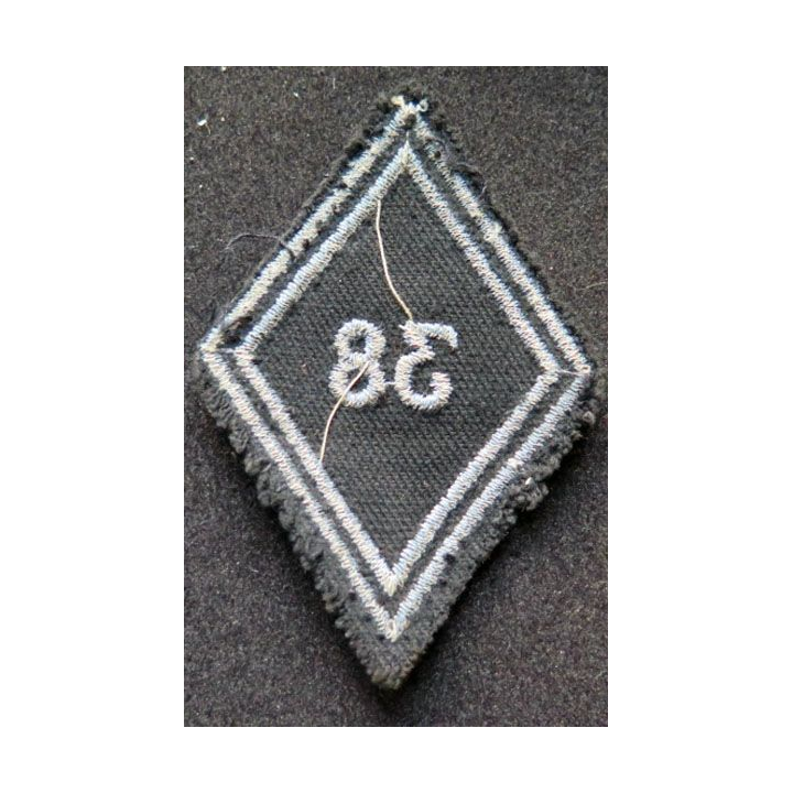 LOSANGE DE BRAS MODÈLE 45 : 38° régiment de transmissions troupe