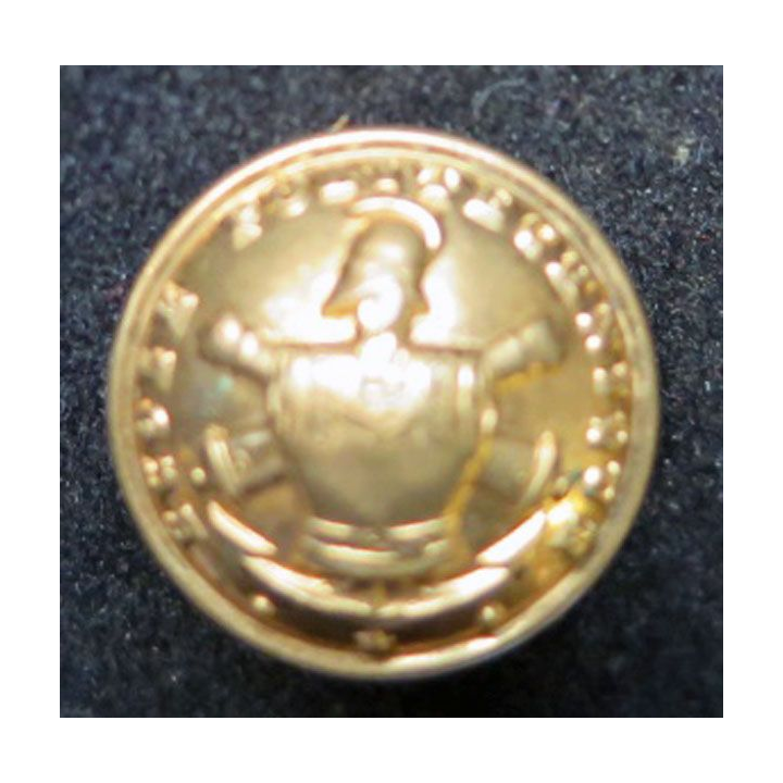 bouton d'uniforme militaire de l'école polytechnique TW8W Paris 2,2 cm