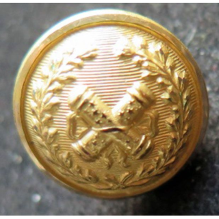 bouton d'uniforme militaire de maréchal 1,7 cm avec poinçons au dos