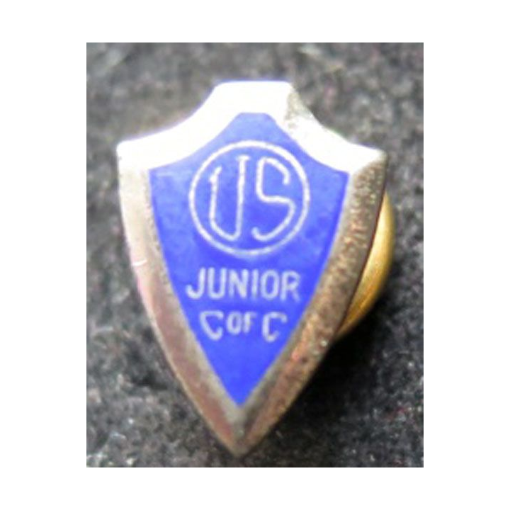 insigne de boutonnière US Junior C of C (chambre de commerce) hauteur 1,3 cm