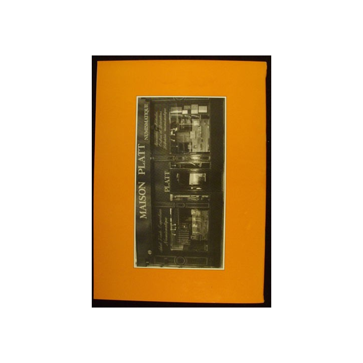 CATALOGUE MAISON PLATT ORDRES DÉCOS MÉDAILLES SEPTEMBRE 1998